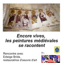 Conférence : Encore vives les peintures médiévales se racontent