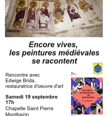 Conférence : Encore vives les peintures médiévales se racontent