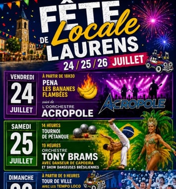 Fête locale de Laurens