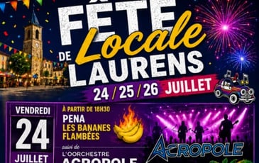 Fête locale de Laurens