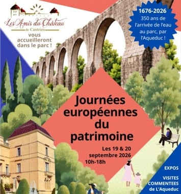 Castries au fil de l'eau et de la pierre : découvrez le château, son aqueduc et son patrimoine