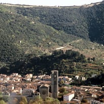 Les vestiges du Castellas de Montbrun