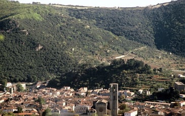 Les vestiges du Castellas de Montbrun