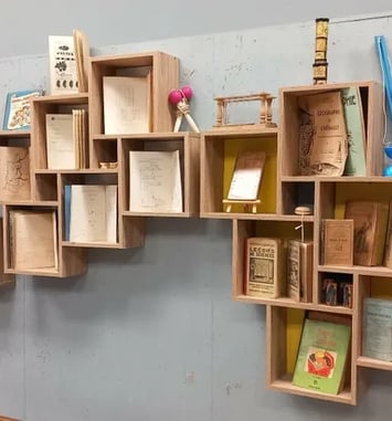 Exposition « La lecture et les outils d'écritures, retour aux fondamentaux »