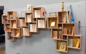 Exposition « La lecture et les outils d'écritures, retour aux fondamentaux »