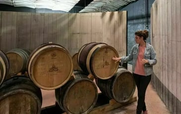 Visite commentée de la cave de Château Castigno
