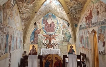 Visite commentée de l'église orthodoxe de la Théophanie et de ses remarquables fresques récemment restaurées