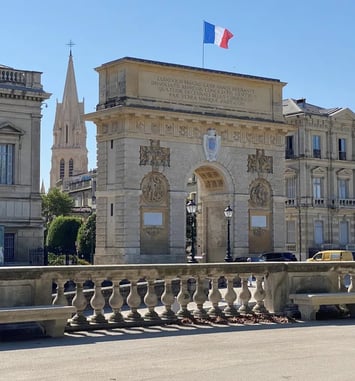 Visite guidée : L'arc de triomphe de Montpellier