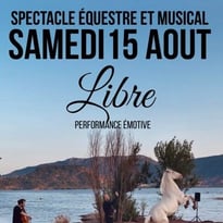 Spectacle équestre et musical Libre