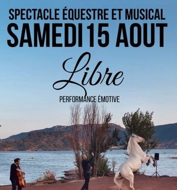 Spectacle équestre et musical Libre