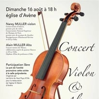 Concert Violon et Alto