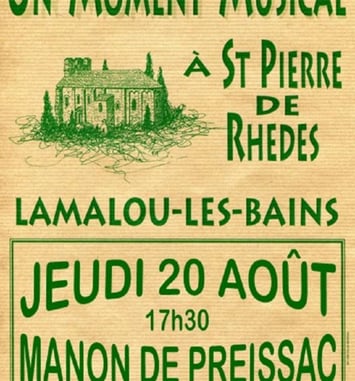 Les Moments Musicaux de Saint Pierre de Rhèdes