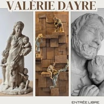 Exposition des sculptures de Valérie Dayre