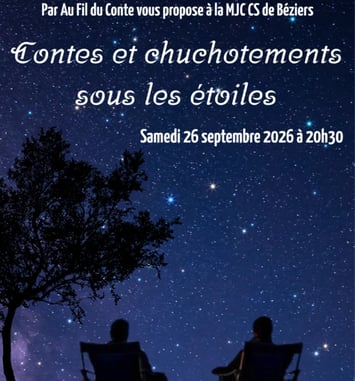 Soirée contes : Contes et chuchotements sous les étoiles