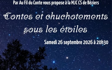 Soirée contes : Contes et chuchotements sous les étoiles