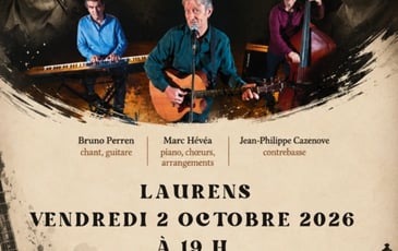 Ferrat, Brassens, Ferré, Aragon interprété par le Trio Bruno Perren