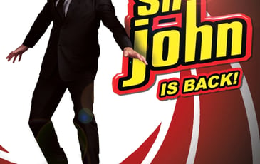 Sir John is Back ! Comédie d’aventure et d’action visuelle et sonore