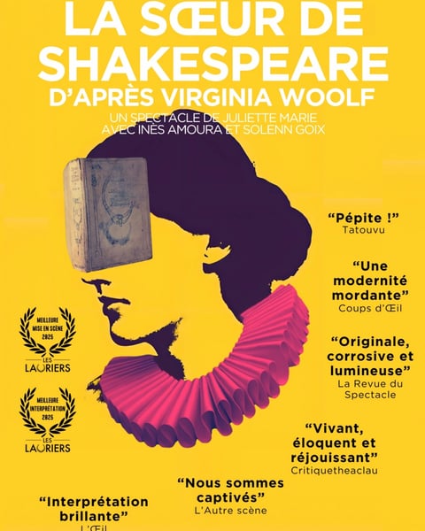 La Sœur de Shakespeare (d’après Virginia Woolf)