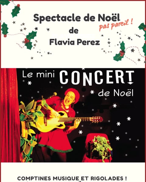Le Mini Concert de Noël, Comptines, musique et rigolades de 2 à 10 ans