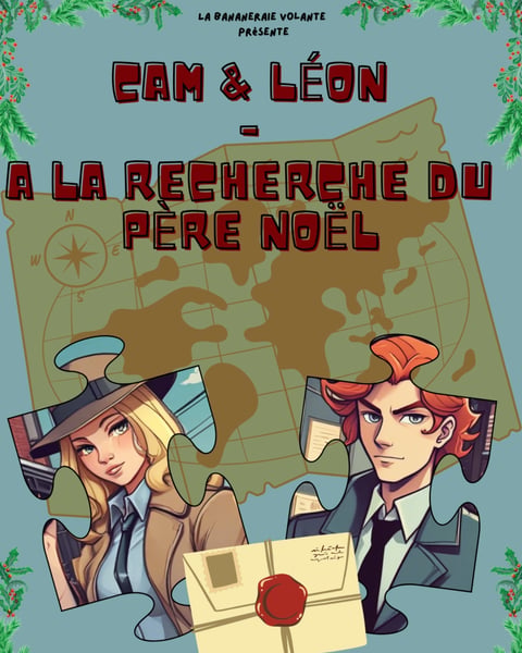 Cam et Léon à la recherche du Père Noël