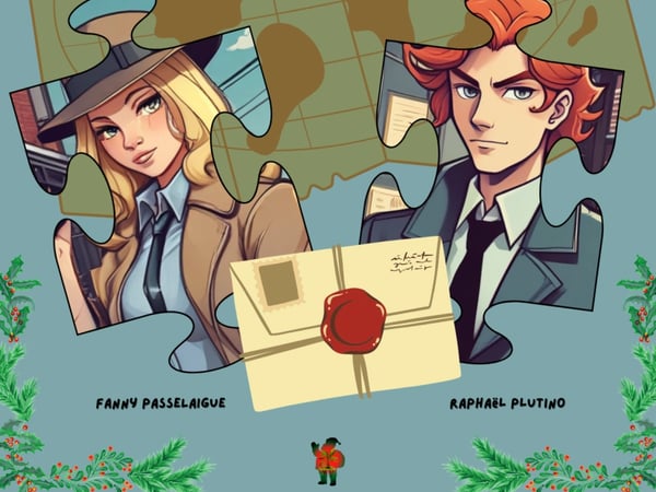 Cam et Léon à la recherche du Père Noël