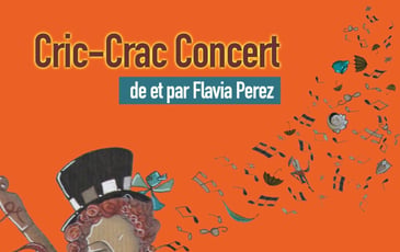 Cric Crac Concert « Un concert d’histoires – Spectacle musical interactif de 2 à 6 ans