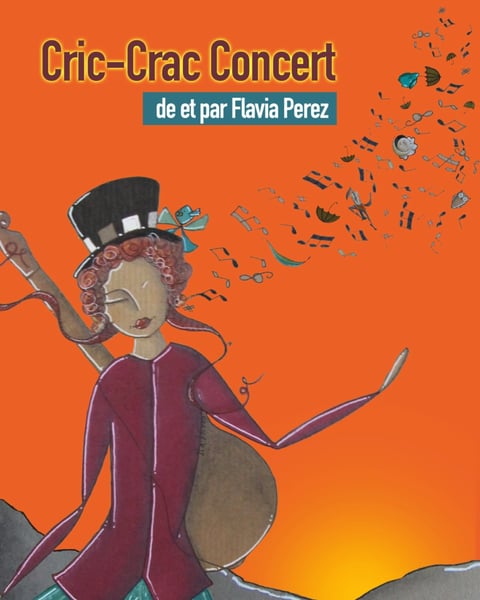 Cric Crac Concert, un concert d’histoires : spectacle musical interactif de 2 à 6 ans