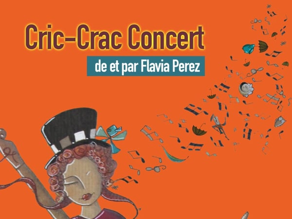 Cric Crac Concert, un concert d’histoires : spectacle musical interactif de 2 à 6 ans
