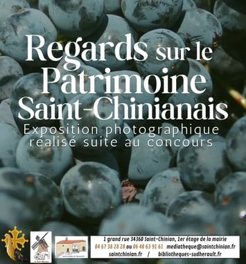 Exposition : Regards sur le patrimoine Saint-Chinianais