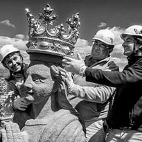 Exposition de photos sur les travaux de la cathédrale de Rodez
