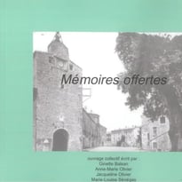 "Mémoires offertes" : présentation du livre-témoignage du passé violien