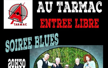Soirée blues et blues rock au TARMAC