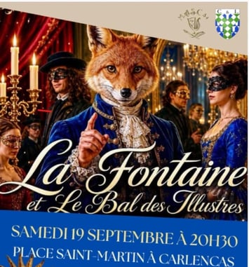 La Fontaine et le Bal des Illustres