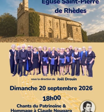 Chants du patrimoine et hommage à Claude Nougaro