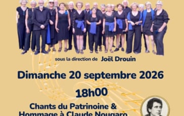 Chants du patrimoine et hommage à Claude Nougaro