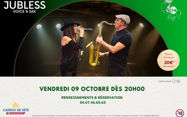 Soirée Resto Live avec le Duo Jubless Voice et Sax
