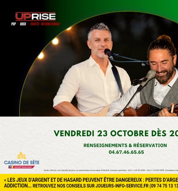 Soirée Resto Live Duo Up Rise