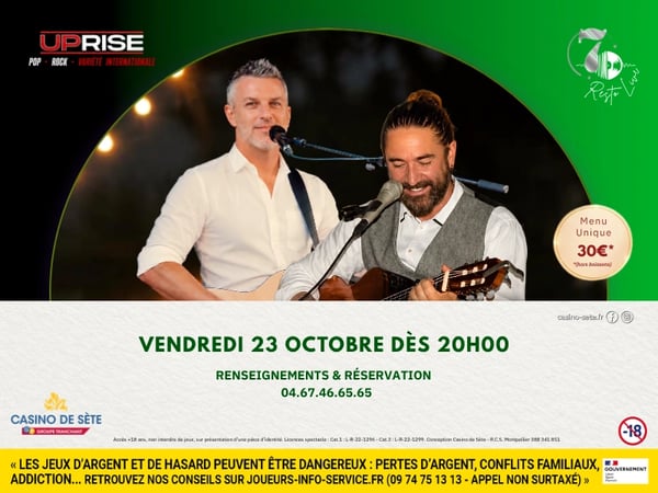 Soirée Resto Live Duo Up Rise