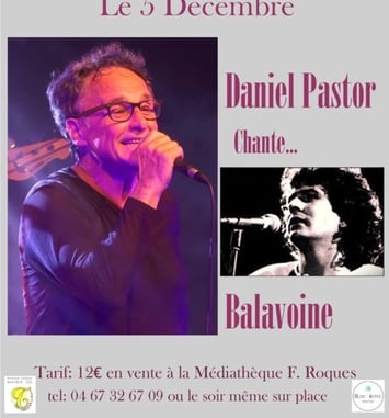 Daniel Pastor chante Balavoine