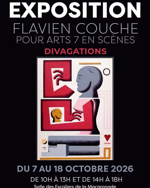 Exposition « Divagations » à Sète
