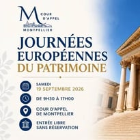 Visite commentée de la cour d'appel de Montpellier