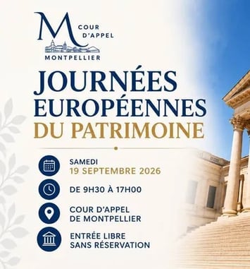 Visite commentée de la cour d'appel de Montpellier