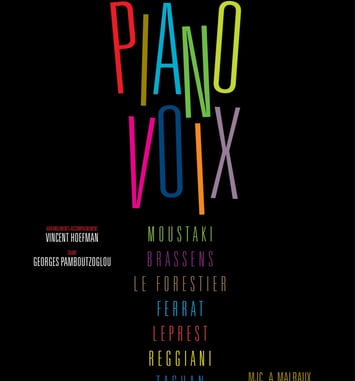 Georges Pamboutzoglou et Vincent Hoefman, piano-voix