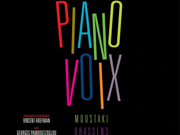 Georges Pamboutzoglou et Vincent Hoefman, piano-voix