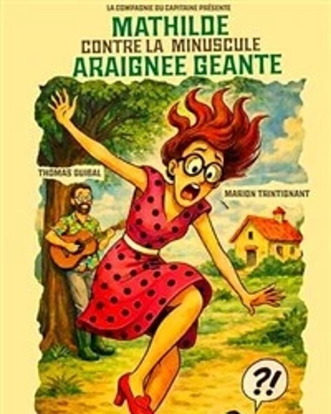 Mathilde contre la minuscule araignée géante