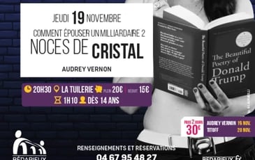 Audrey Vernon : Comment épouser un milliardaire 2 - Noces de cristal