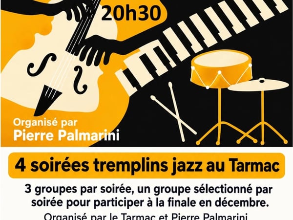 4 Soirées Tremplin Jazz au Tarmac