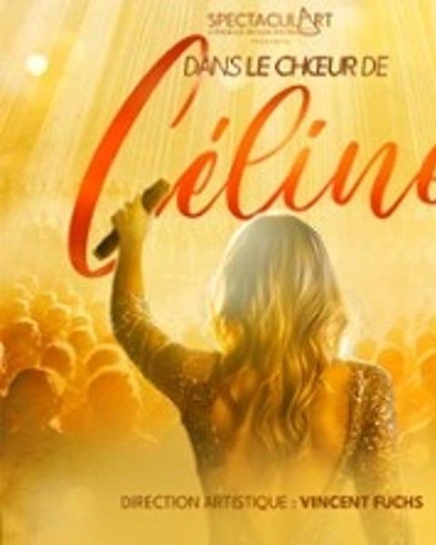 Dans le Chœur de Céline, avec 300 choristes