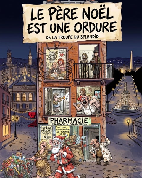 Le Père Noël est une ordure