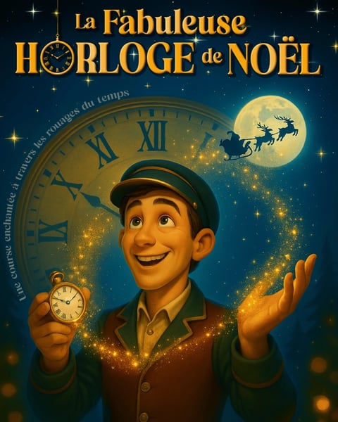 La fabuleuse horloge de Noël